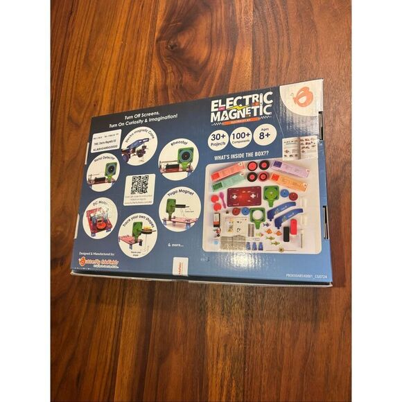 Butterfly Edufields Kids STEM Electric Magnetic 30-in-1 Kit Toy Set OS NWOT - Picture 2 of 3